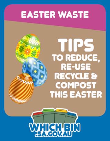 Why waste it? Eggsellent ways to avoid, reduce, reuse, recycle and compost waste this Easter!